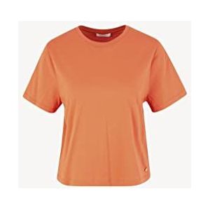 Tamaris Arona T-shirt surdimensionné rayé pour femme, Dusty Orange, S
