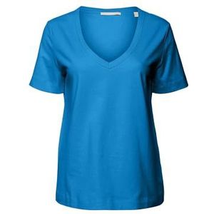 ESPRIT 083cc1k301 T-shirt voor dames, 430/blauw