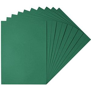 Herlitz 227108 gekleurd tekenpapier, 50 x 70 cm, 10 stuks, wit groen