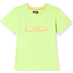 CMP Jongens Stretch T-shirt met monochrome logo 30d6634p, Energiezuinig