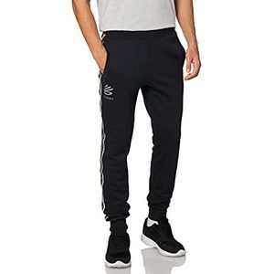 Under Armour Curry Fleece Trainingsbroek voor heren, zwart.