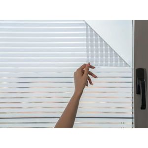 MARAPON® Anti-reparatie raamfolie [60 x 200 cm] met e-book en tips – raamfolie verduisterend – statische hechting – zichtwerende folie voor ramen – inkijkwerende folie ondoorzichtig