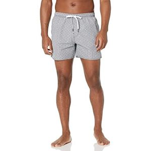 Armani Exchange Duurzaam, trekkoord, boxershort voor heren, Marineblauwe witte driehoek