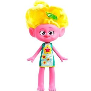 Trolls - De 3, Viva pop met flitsend haar en accessoires, om te verzamelen, kinderspeelgoed, vanaf 3 jaar, HNF14