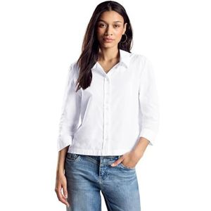 Street One Elegante damesblouse, gebroken wit, 46, gebroken wit