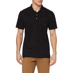 Trigema Heren poloshirt met borstzak heren, zwart (zwart 008)