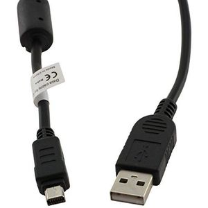 OTB USB-kabel voor Olympus CB-USB6 zwart