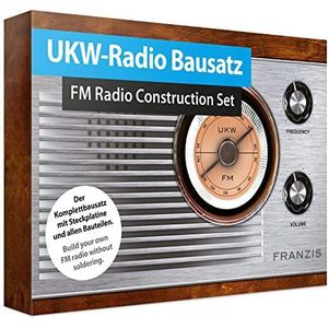 UKW-Radio zelfbouw (om te steken) Duits / Engels: het complete pakket met frame, koffer en uitnodigende handboek