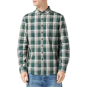 Farah manhattan check shirt heren, Groen