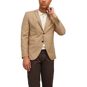 JACK & JONES Jprsolaris Blazer Noos Blazer voor heren, Curds & Whey/Fit: super slim fit