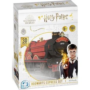 Asmodee CubicFun, Harry Potter, Zweinstein express, bouwset, 3D-puzzel, 180 stukjes, vanaf 8 jaar, 150 minuten