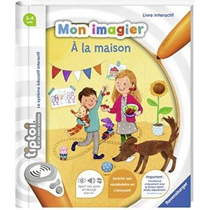 Ravensburger tiptoi interactief boek - Mijn imager thuis vanaf 3 jaar, 00 695