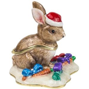 Craycombe Trinkets Sieradendoos konijn en wortelen 6077