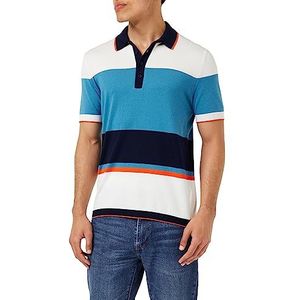United Colors of Benetton Polo Homme, Rayures Multicolores 901, XL