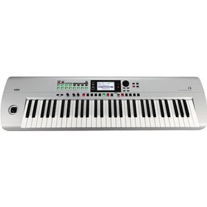 Korg - i3 Music Workstation Keyboard - 61 toetsen - Mat zilver