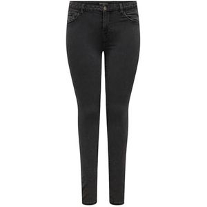 ONLY CARMAKOMA Jean skinny pour femme, Dark Grey Denim, 46W / 32L