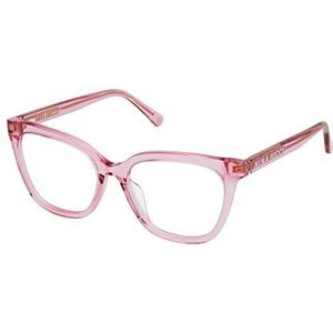 Nina Ricci Dames zonnebril, glanzend, roze, 53, Glanzend roze