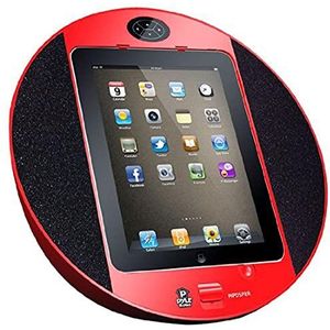 Pyle Home PIPDSP2R luidsprekersysteem voor iPad, zwart