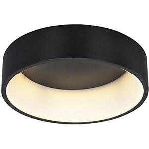 Wofi Pure plafondlamp, 1 lamp, zwart