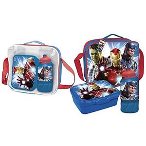 Cerdá Uniseks kinderportamerienda Con Accesorios Avengers Lunch Bag met accessoires Avengers Not Applicable, meerkleurig, 23,0 x 15,5 x 8,0 cm