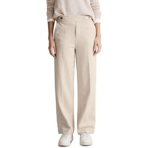 STREET ONE Rechte en hoge broek, rookzand, 44 W/30 l, Gerookt zand