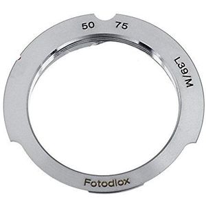 Fotodiox Lens Mount Adapter compatibel met M39/L39 (50/75 mm framelijn) lenzen op Leica M-Mount camera's