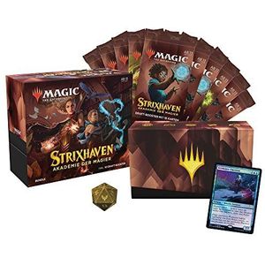 Magic: The Gathering Strixhaven Bundle, 10 Draft-Booster & Accessoires - Duitse versie