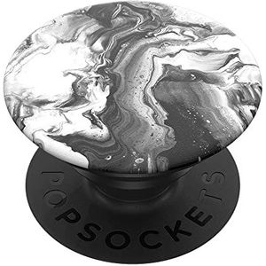 PopSockets PopGrip Houder en handgreep voor smartphone en tablet met verwisselbare top, grijs (ghost marble)