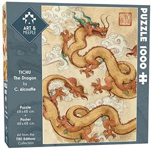 Art & Meeple Puzzle Tichu The Dragon 1000 Stuks