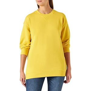 United Colors of Benetton Sweatshirt met capuchon, maïs, geel 27t, S, maïsgeel 27t