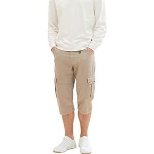 TOM TAILOR 1035042 Uomini Bermuda Shorts (1 stuk), 31306 - Beige Minimal Patroon