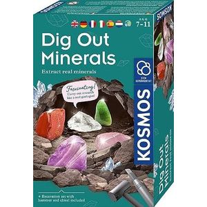 Kosmos - Dig Out Minerals - Educatief Spel - Multicolor - Hamer en Beitel Inclusief