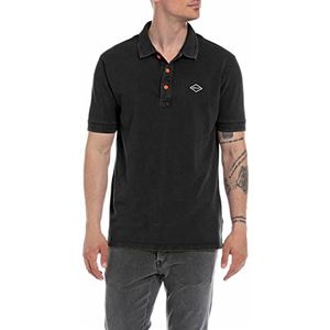 Replay poloshirt heren, 099 Blackboard