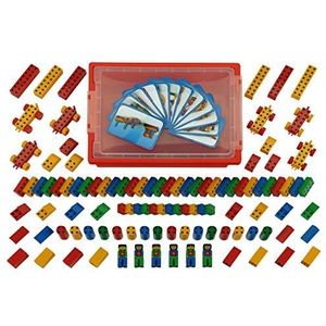 Theo Klein 136 Manetico Special Set, 104 magneetstenen in verschillende vormen en kleuren, 12 modelkaarten, speelgoed voor kinderen vanaf jaar