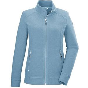 Killtec Kos 100 Wmn Flc Jckt dames fleecejack met opstaande kraag