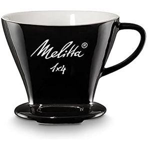 Melitta 224425 porseleinen filter, zwart