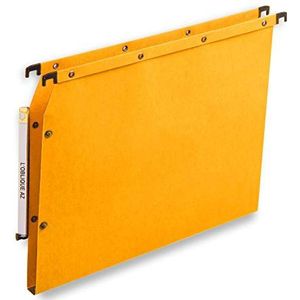 Elba Ultimate Carte Kraft hangmappen voor A4-kast, 15 mm, geel, 25 stuks
