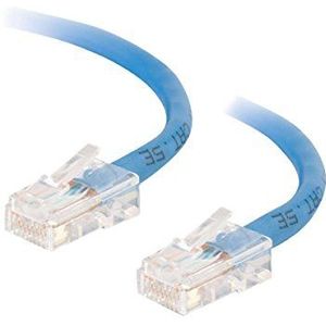 Cables To Go Câble de brassage croisé Cat5e bleu 1m