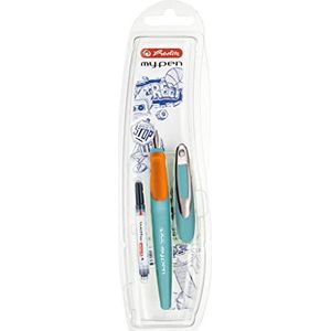 my.pen M vulpen, veer, turquoise/oranje