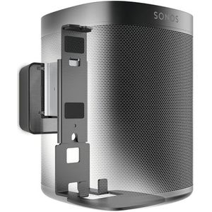 Vogel's SOUND 4201 speaker beugel voor Sonos One & One SL, Kantelbaar (-30°/+30°) en draaibaar (70°), Ook geschikt voor Sonos Play:1, Zwart