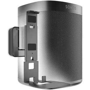 Vogel's SOUND 4201 speaker beugel voor Sonos One & One SL, Kantelbaar (-30°/+30°) en draaibaar (70°), Ook geschikt voor Sonos Play:1, Zwart