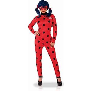 Rubies Costume Co Ladybug kostuum voor volwassenen, maat, rood, unieke dames Rubie's, rood, één vrouw