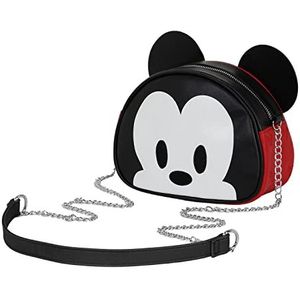 Mickey Mouse M-Heady Schoudertas Rood, Rood, One Size, Heady Schoudertas M, Rood, Heady schoudertas M