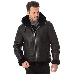 Schott NYC LC1259H leren jas voor heren, zwart.