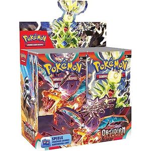 Pokémon - Verzamelkaartspel: Booster Display Box Karmesin & Violet - Obsidiaan vlammen (36 boosters)