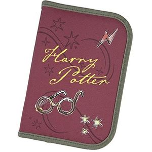 Harry Potter pennenetui gevuld met pennen, gum, liniaal enz. I Opbergtas voor school