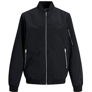 Jack & Jones Junior Jjerush Bomber Jr Jongensjas, Zwart