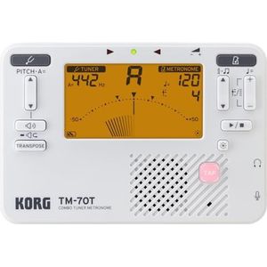 Korg TM70 Accordeur métronome et chromatique Blanc