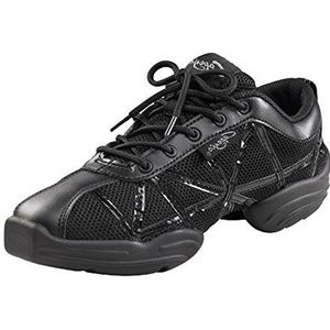 Capezio S000DS19C0MPAT010 Sneakers voor meisjes, Zwart Patent