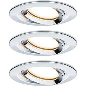 HEAHTER Inbouwspot - LED -Inbouwspots Badkamer - Dimbaar - IP65 - Met afstandsbediening - Set van 4 stuks